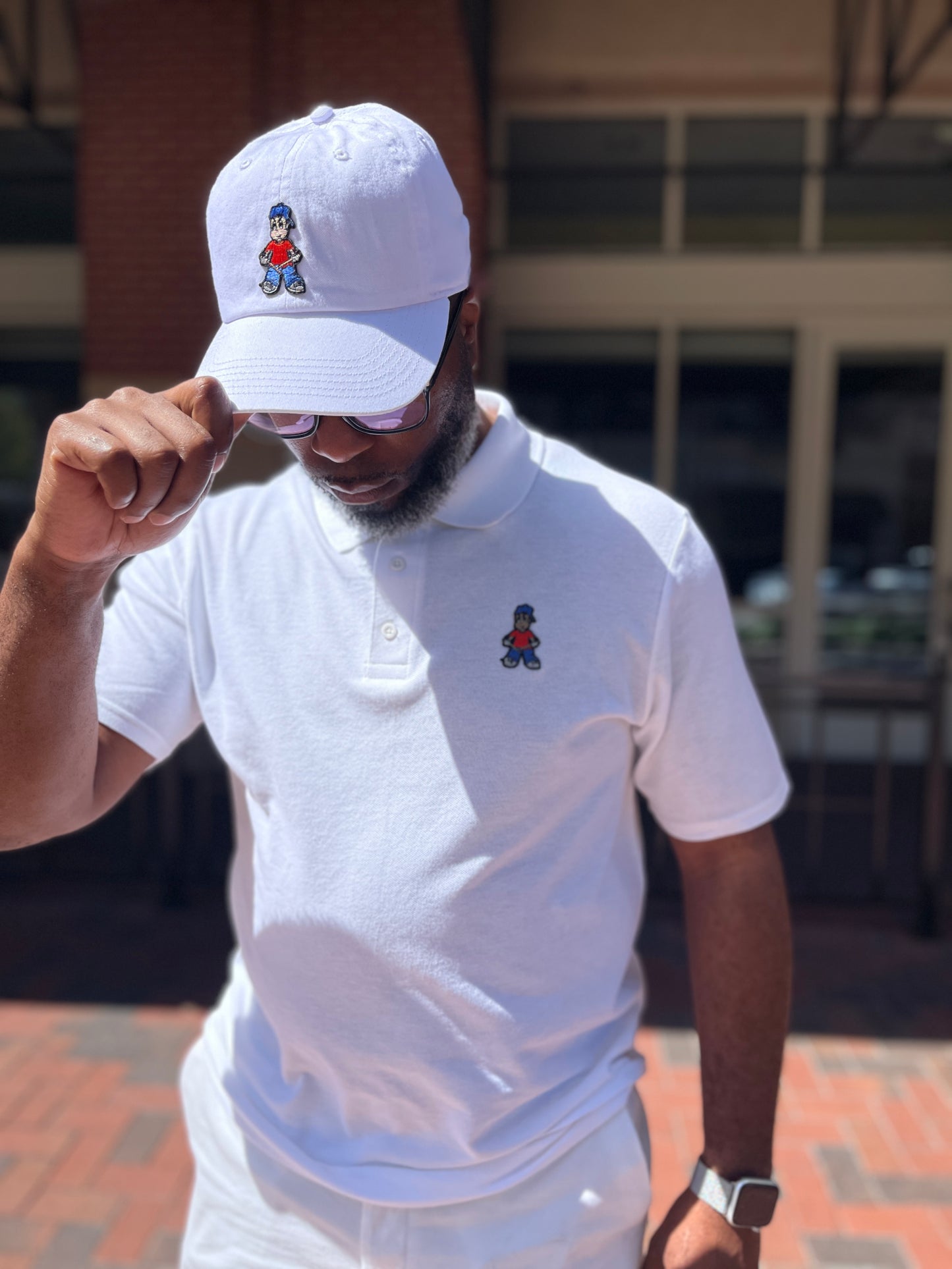 FLAM DAD HAT white
