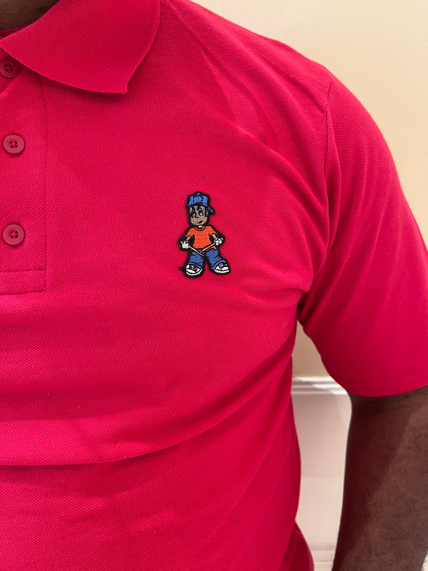 FLAM POLO Deep Red