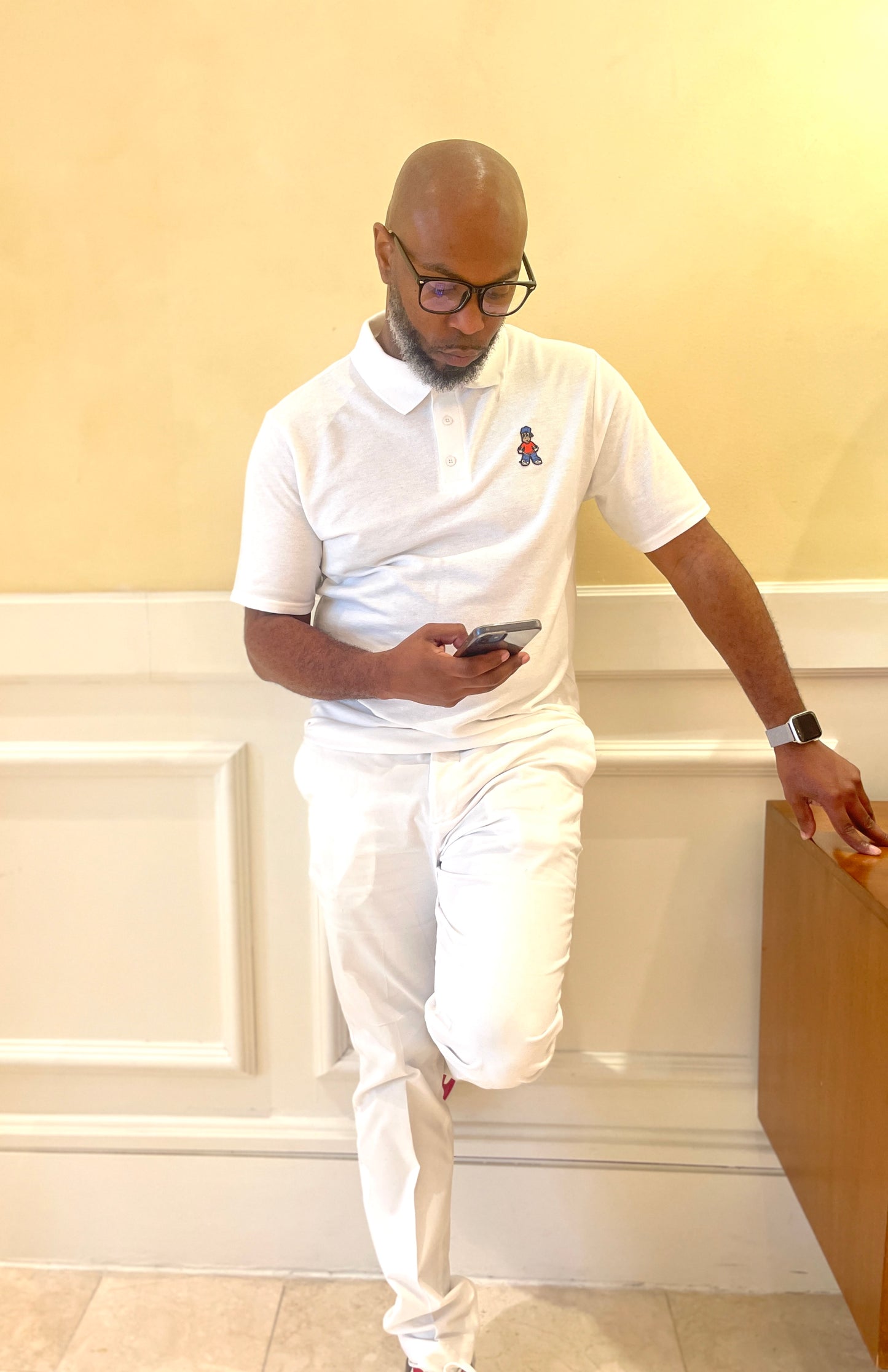 FLAM POLO white