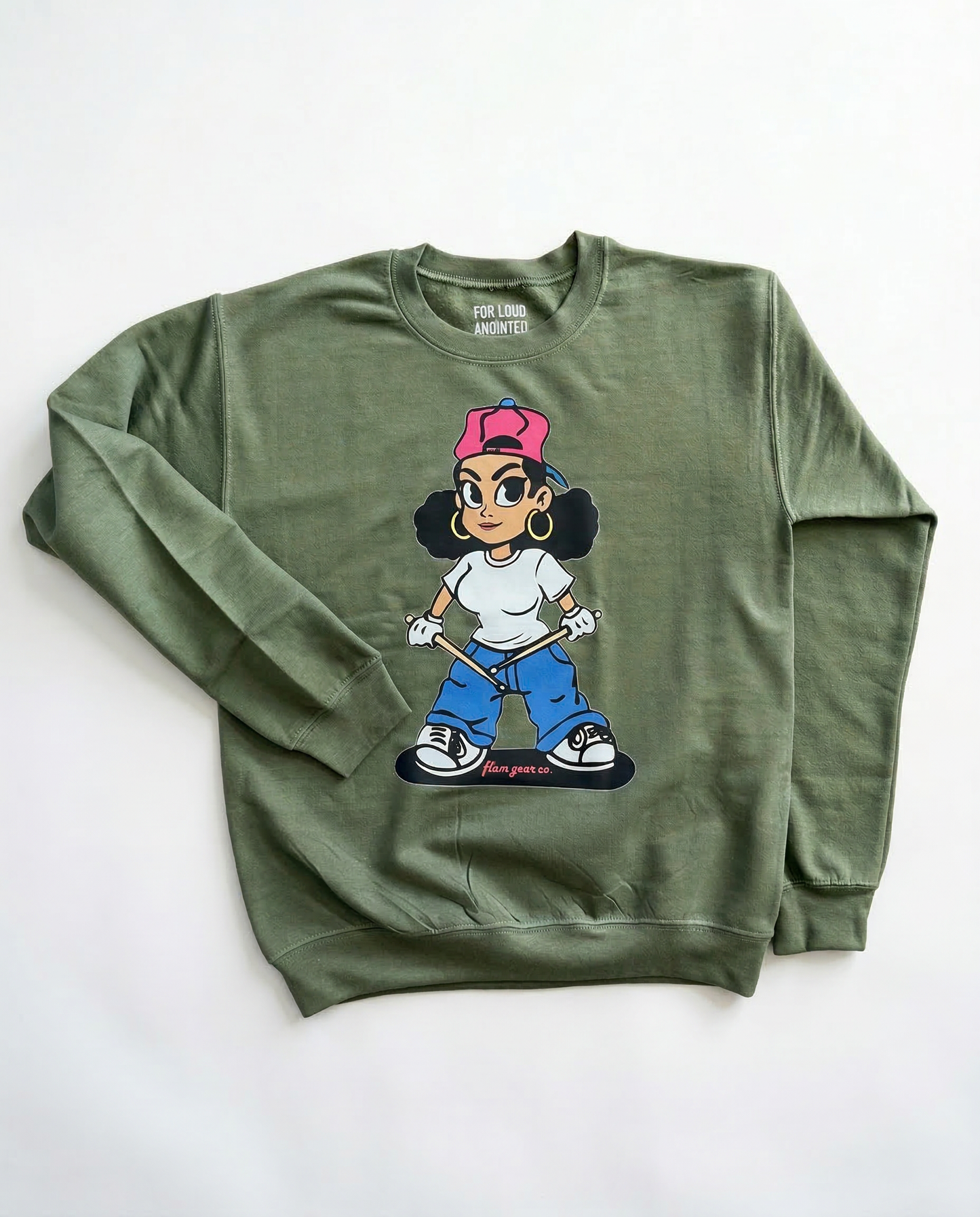 FLAMGIRL CREWNECK