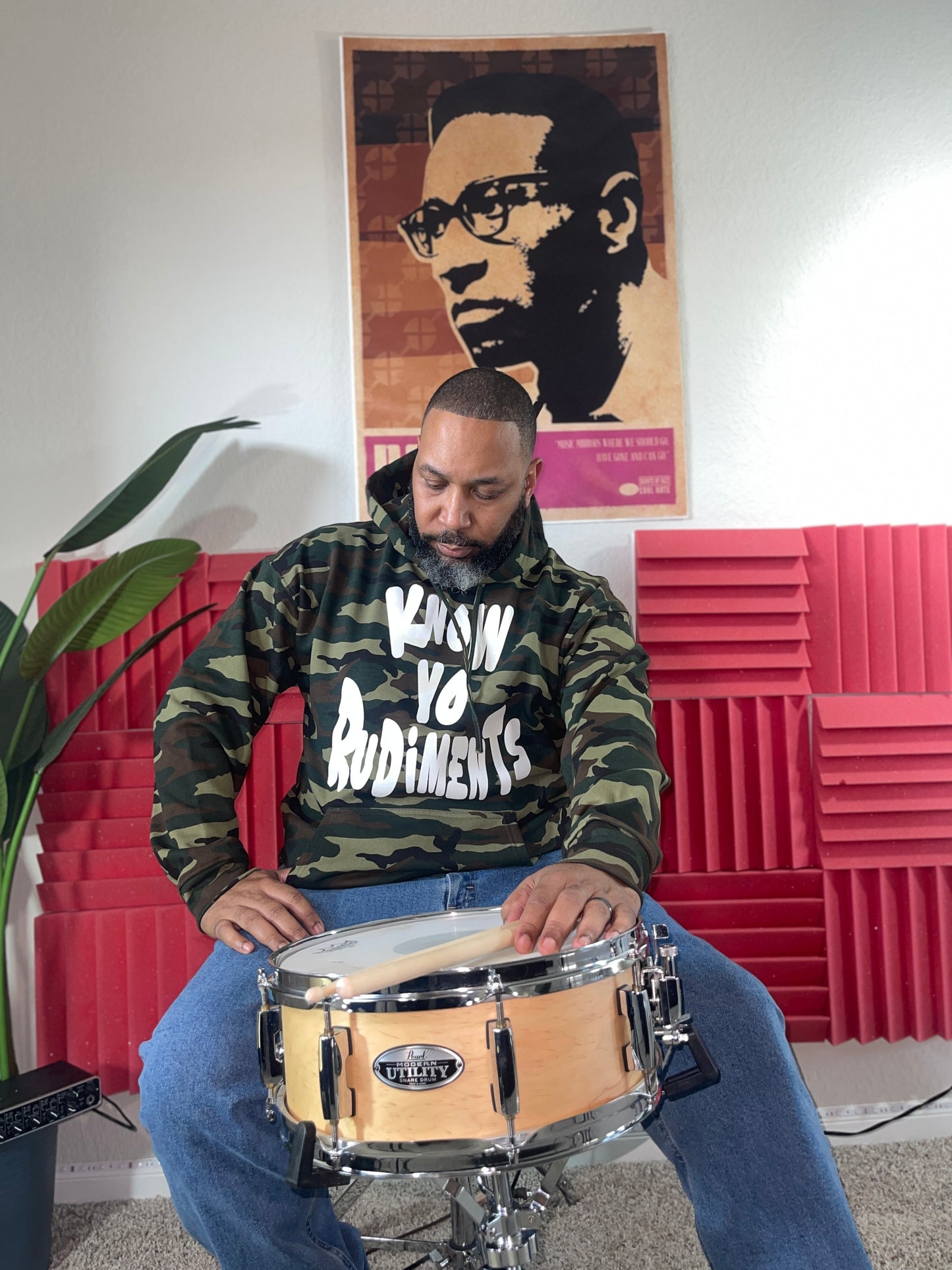 KNOW YO RUDIMENTS HOODIE (camo)