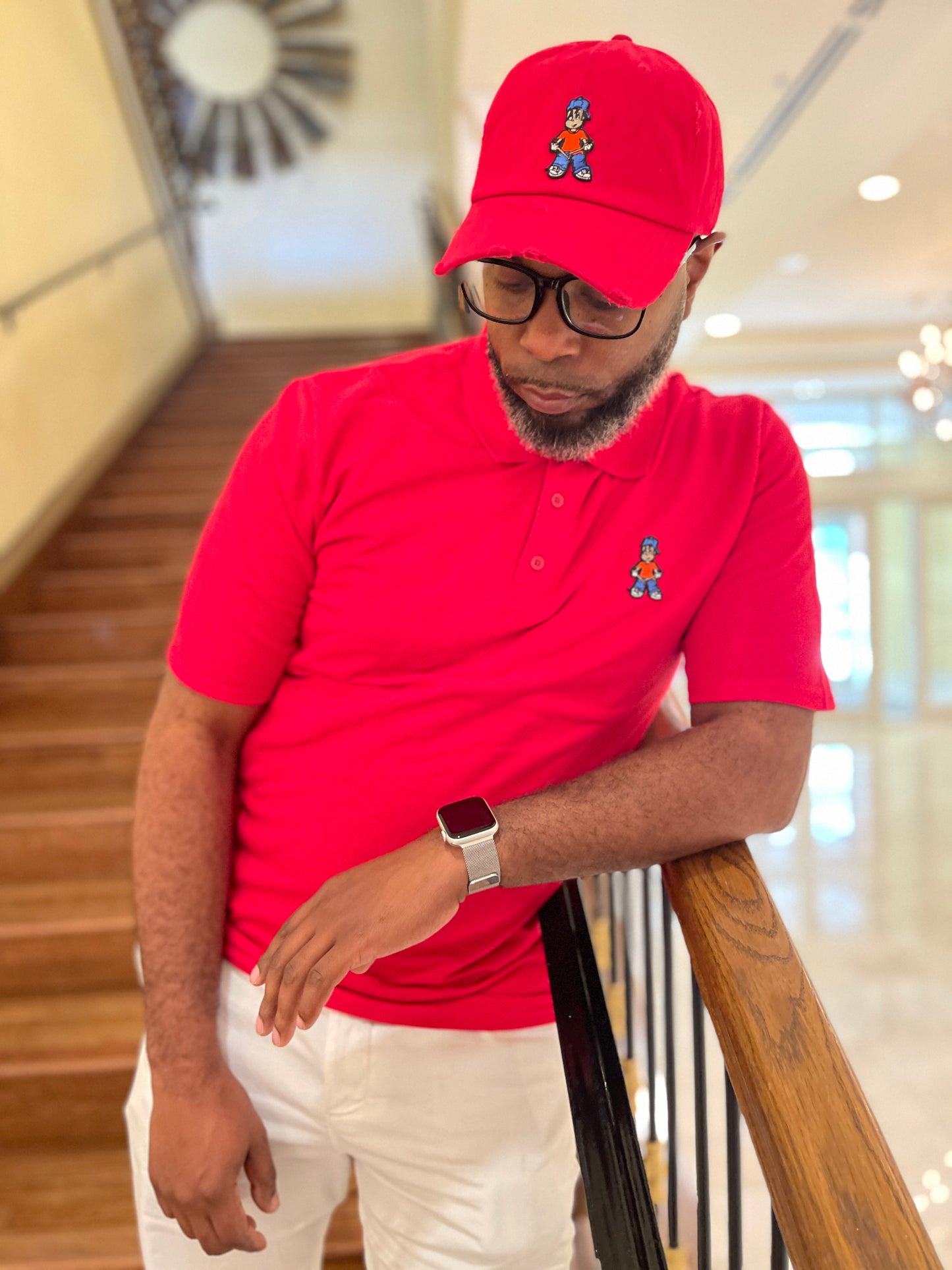 FLAM DAD HATS red