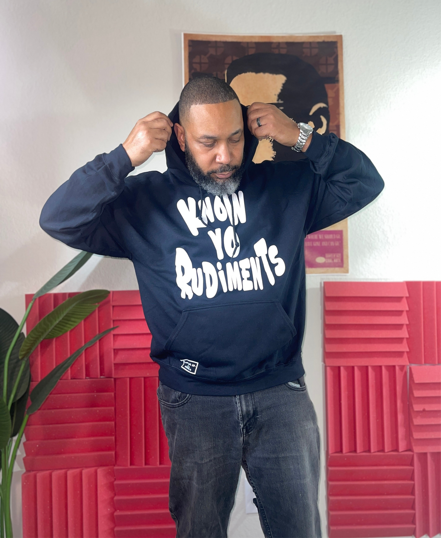 KNOW YO RUDIMENTS HOODIE (black)