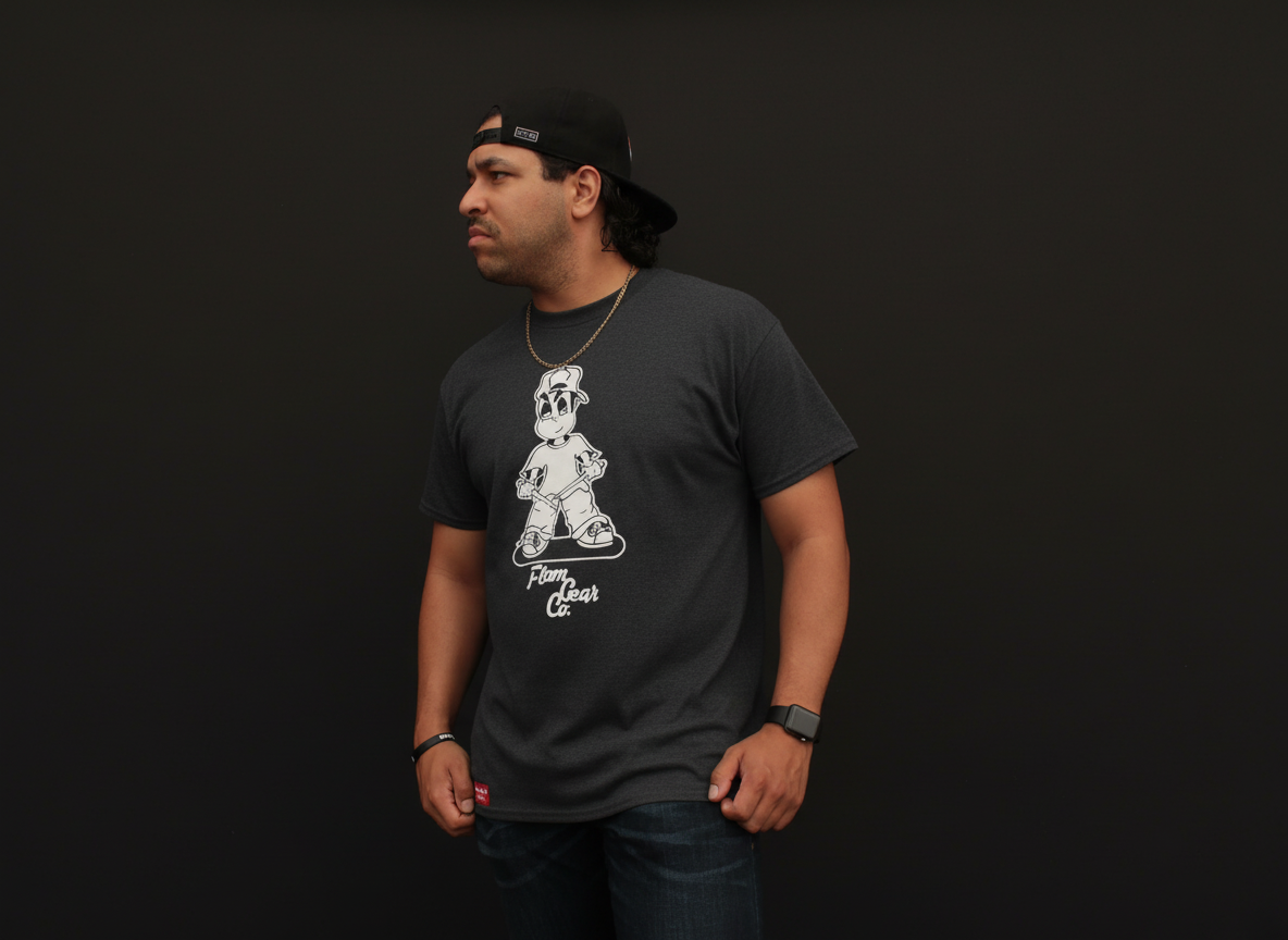 FLAMBOY tee(heather grey)
