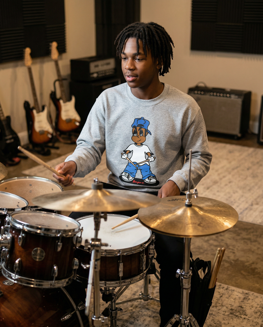 FLAMBOY CREWNECK (light grey)