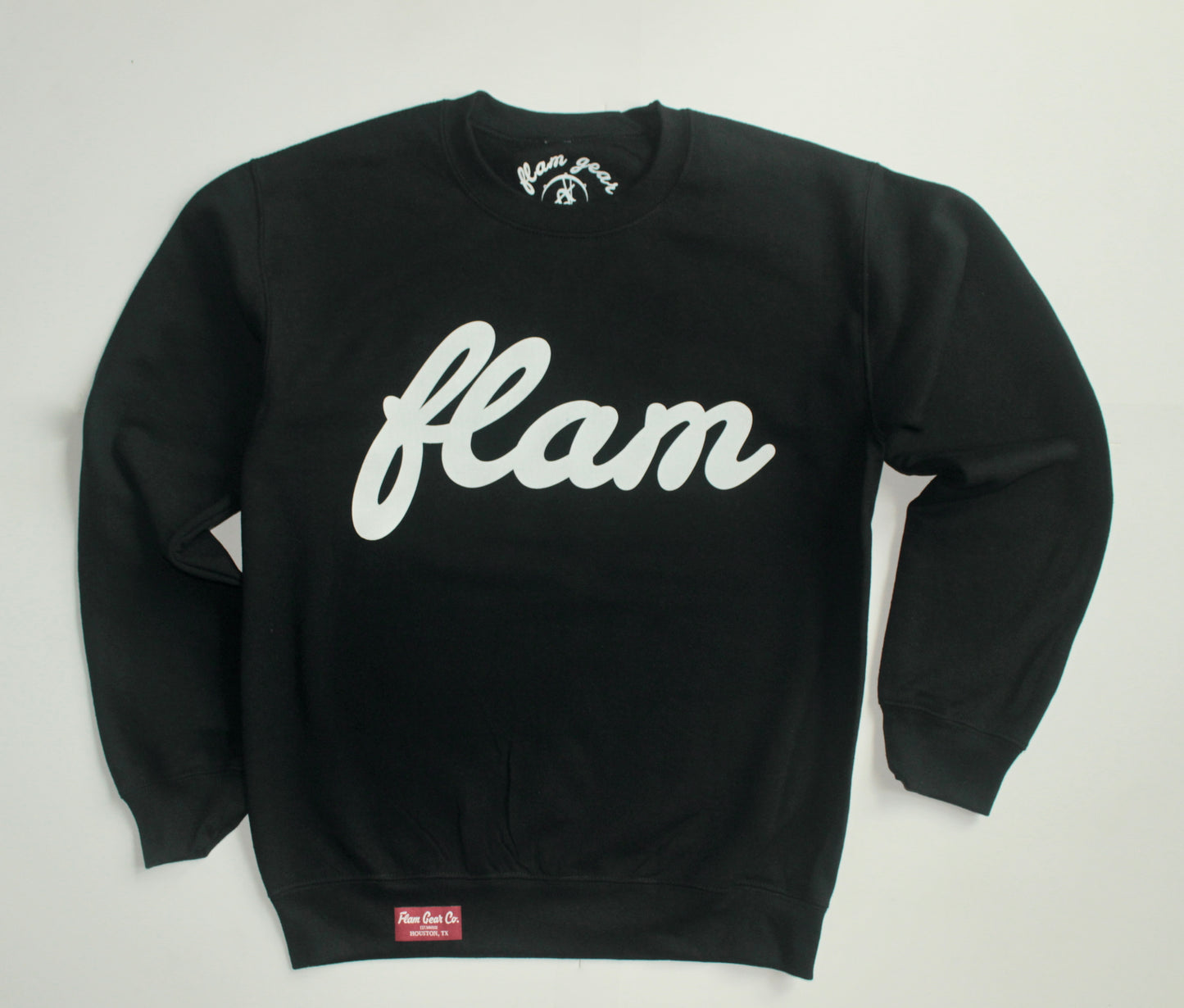 FLAM SCRIPT CREW NECK