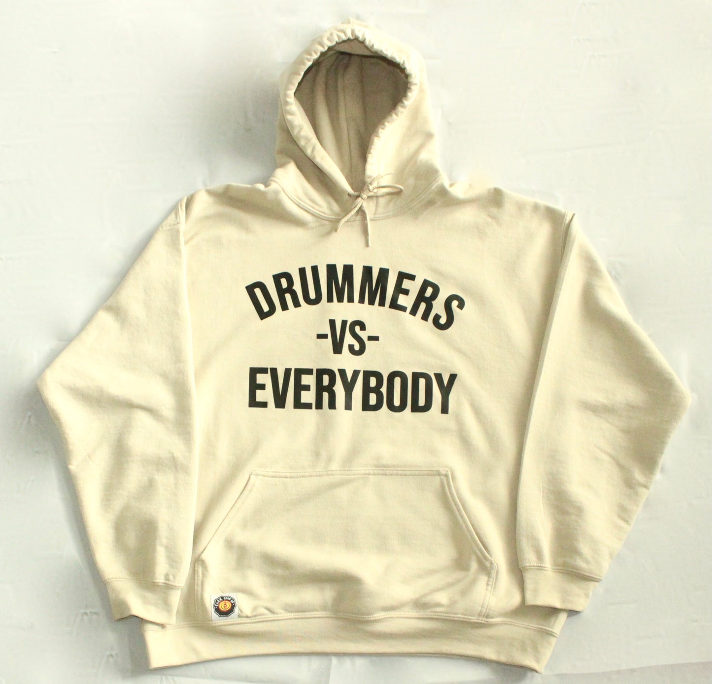 DRUMMERS VS EVERYBODY HOODIE(neutral) + FREE TEE