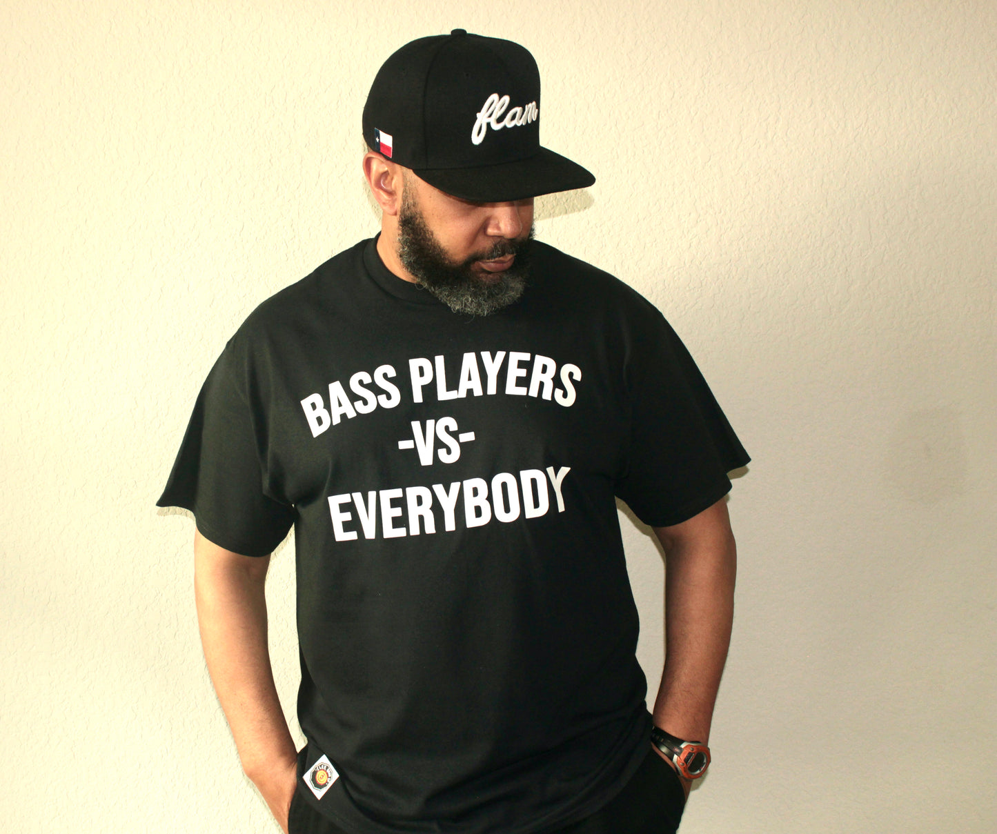 BASS PLAYERS VS EVERYBODY hoodie + FREE tee bundle