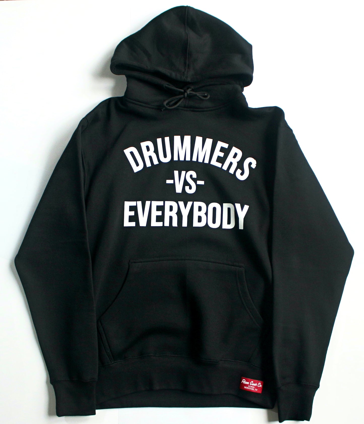 DRUMMERS VS EVERYBODY HOODIE(black)