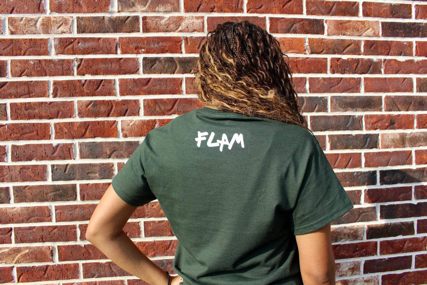 FOR LOUD ANOINTED MUSICIANS TEE( hunter green)