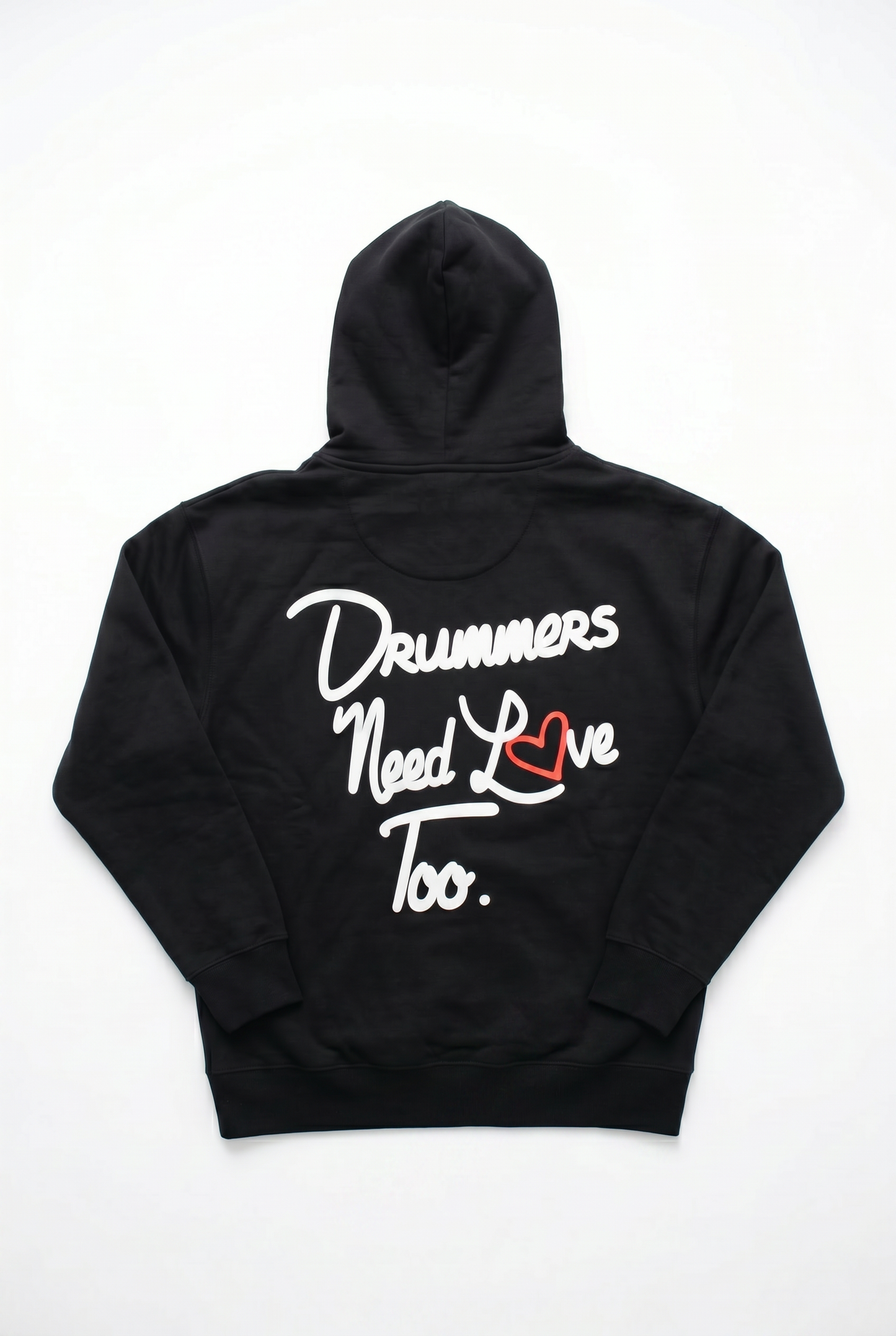 DRUMMERS NEED LOVE TOO Zip up Hoodie