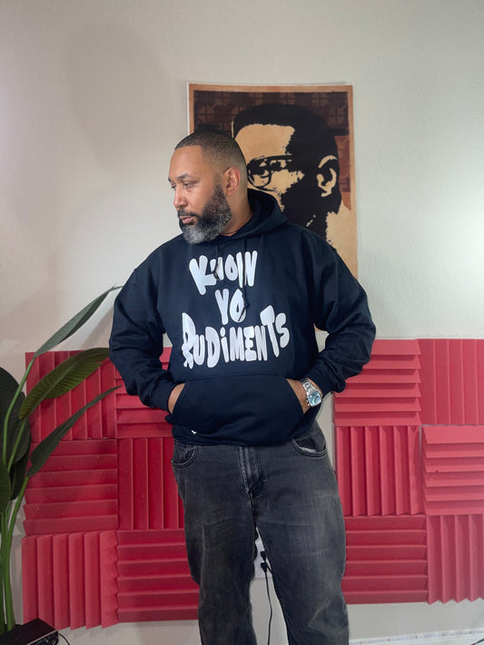 KNOW YO RUDIMENTS HOODIE (black)