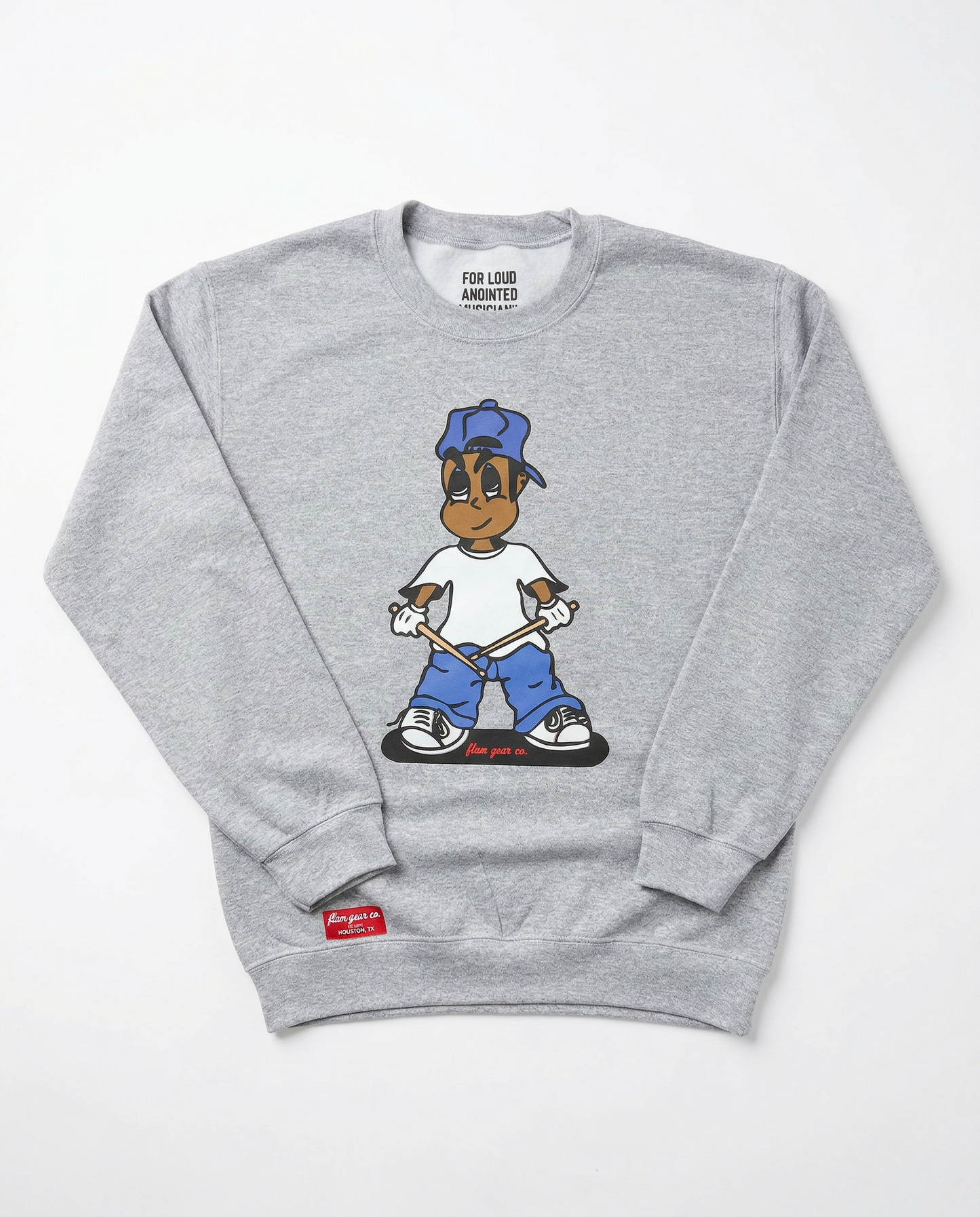 FLAMBOY CREWNECK (light grey)