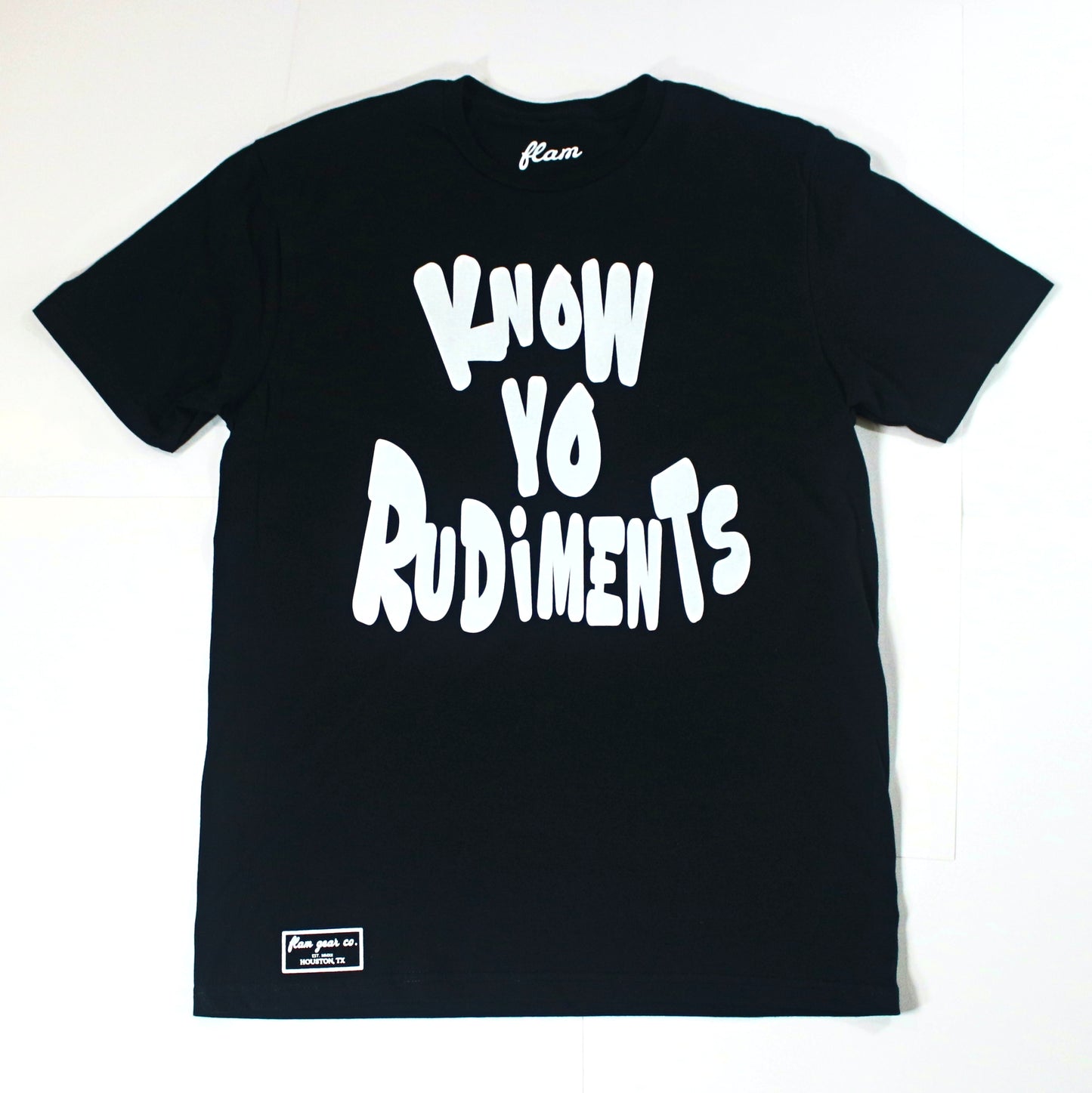 KNOW YO RUDIMENTS(black)