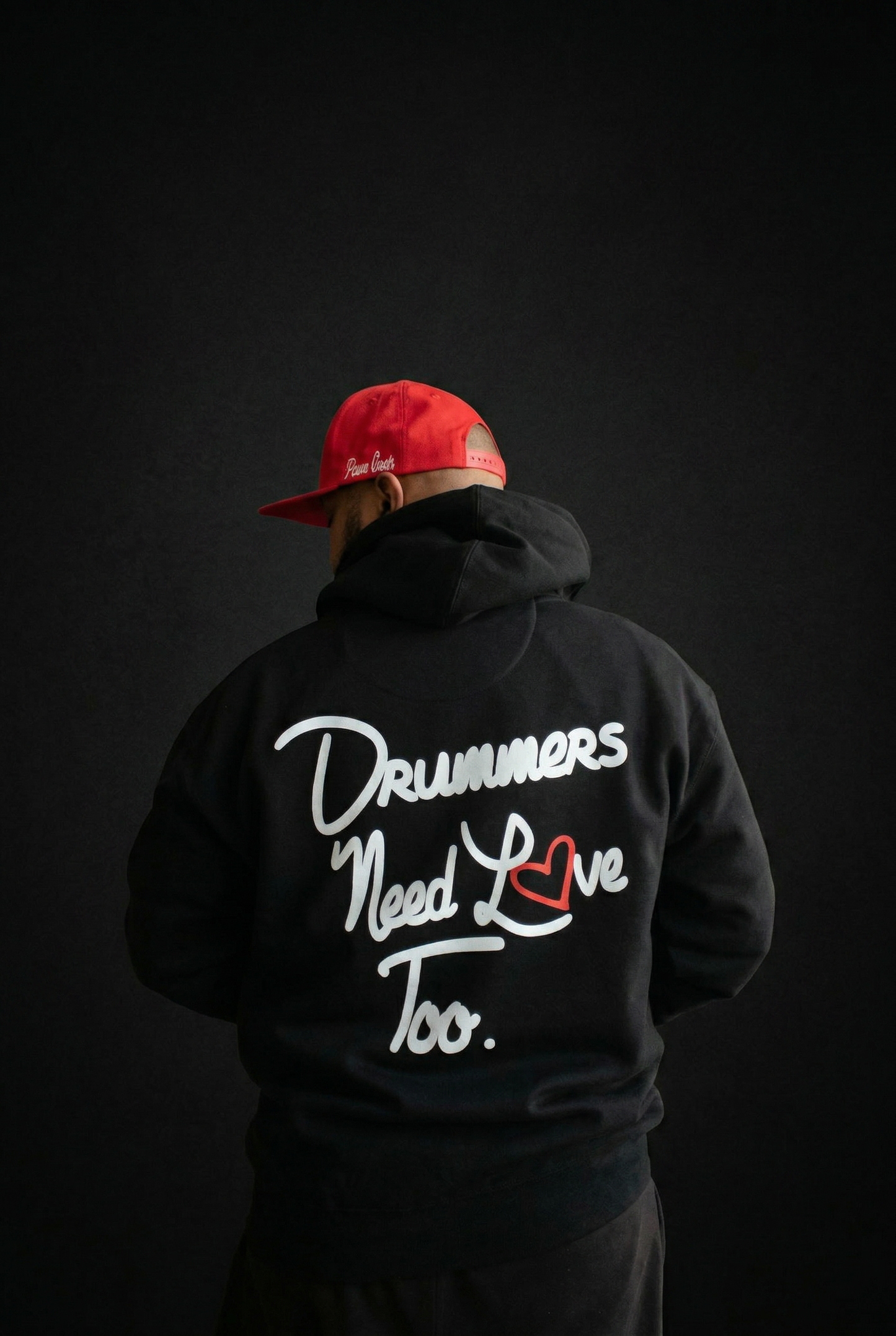 DRUMMERS NEED LOVE TOO Zip up Hoodie